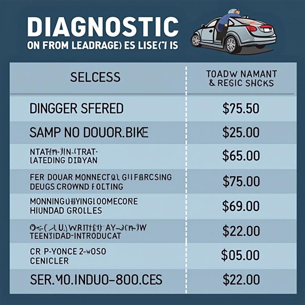 Custo do diagnóstico automotivo na oficina