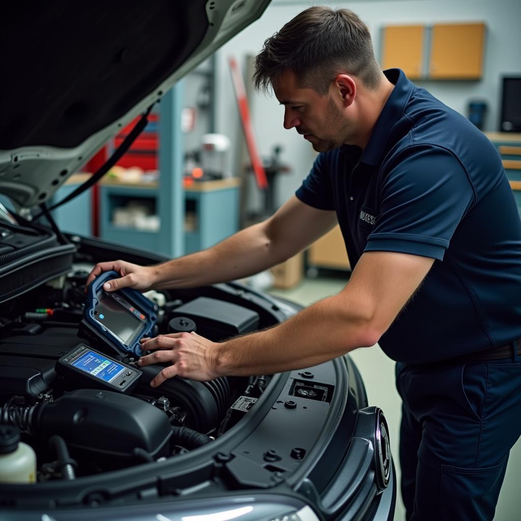 Fehlerdiagnose in der Kfz-Werkstatt