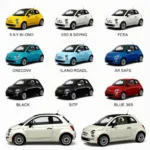 Fiat 500e Farben: Eine breite Auswahl an stylischen Lackierungen