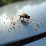 Fliegenkot und Lackschäden am Auto