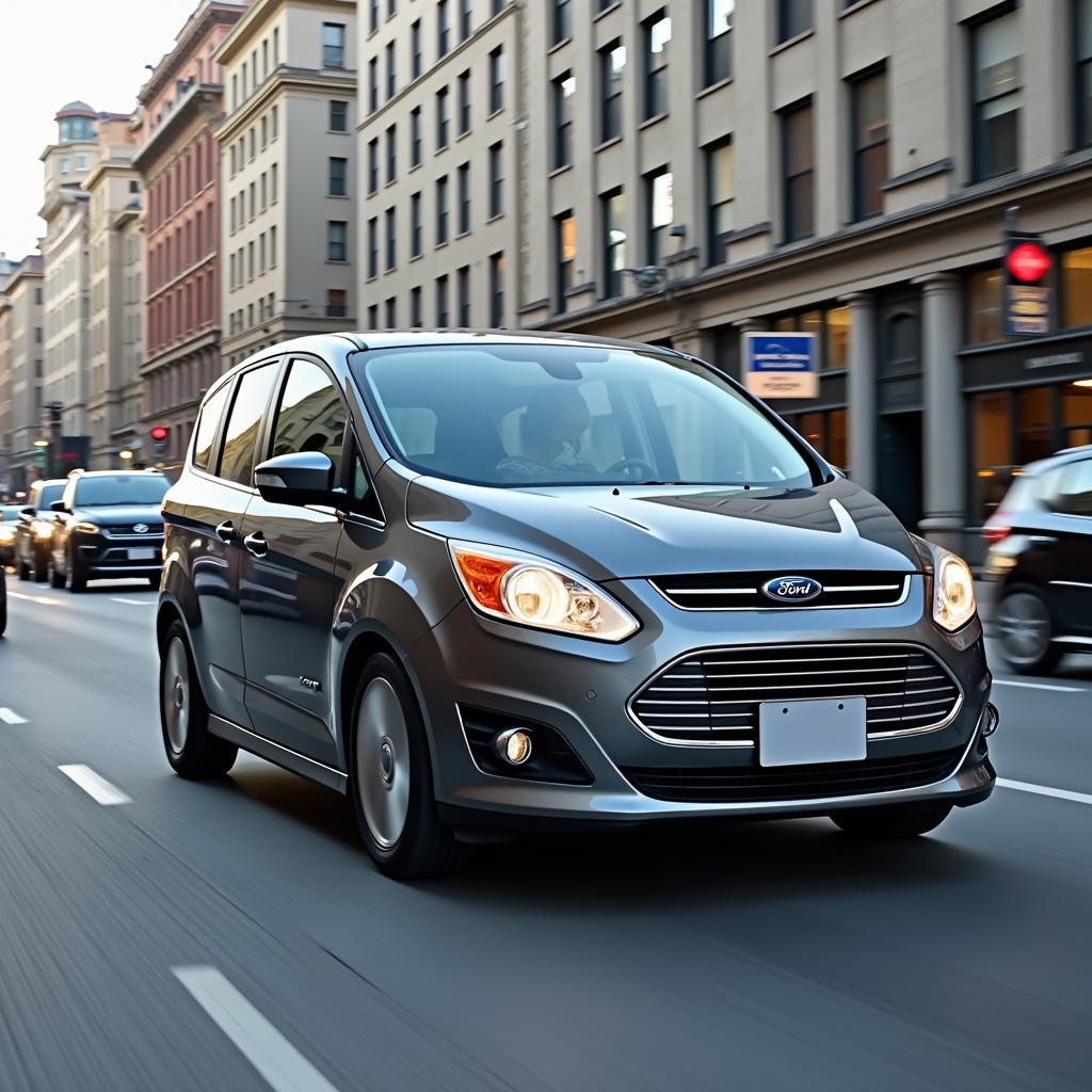 Ford B-Max im Stadtverkehr