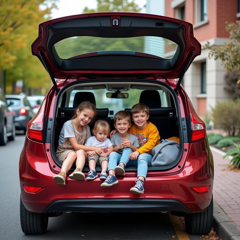 Geräumiger Ford Fiesta für Familien