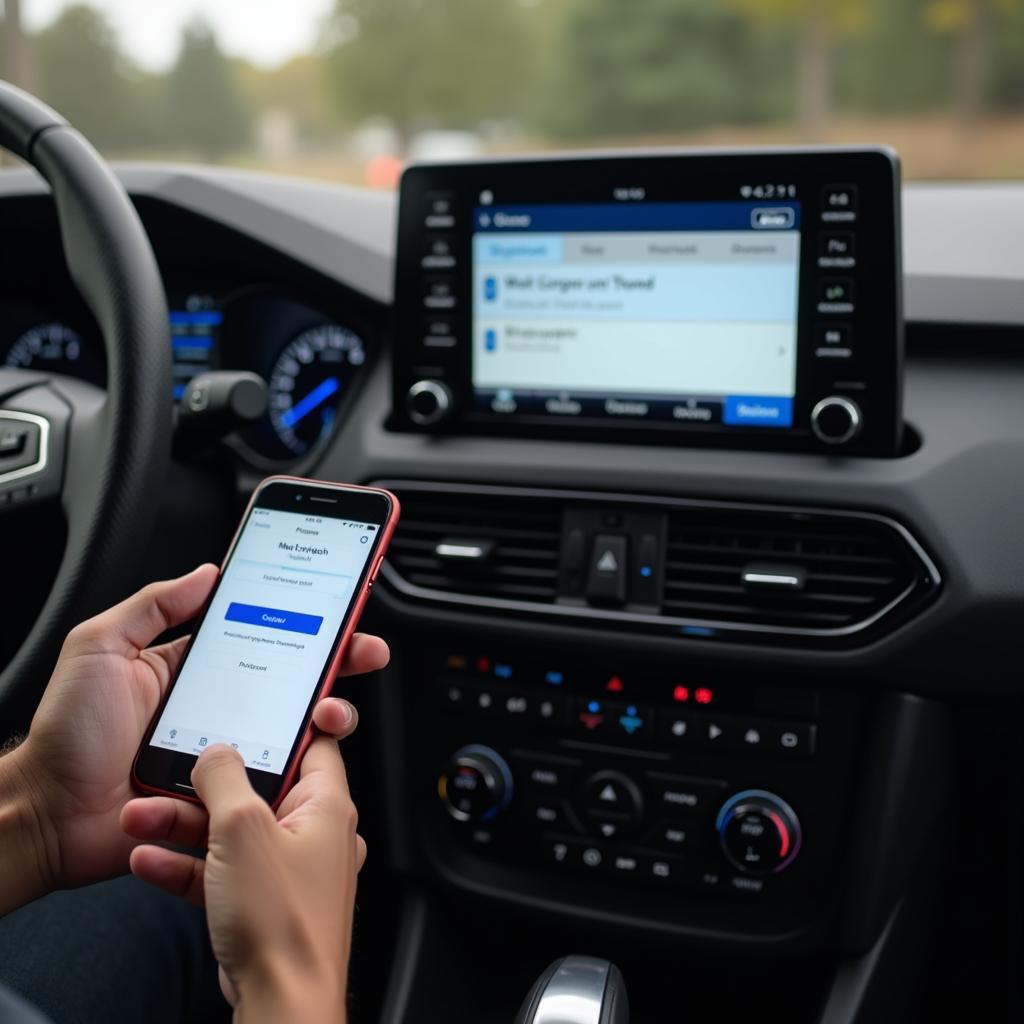 Ford Focus Bluetooth Verbindung mit dem Smartphone