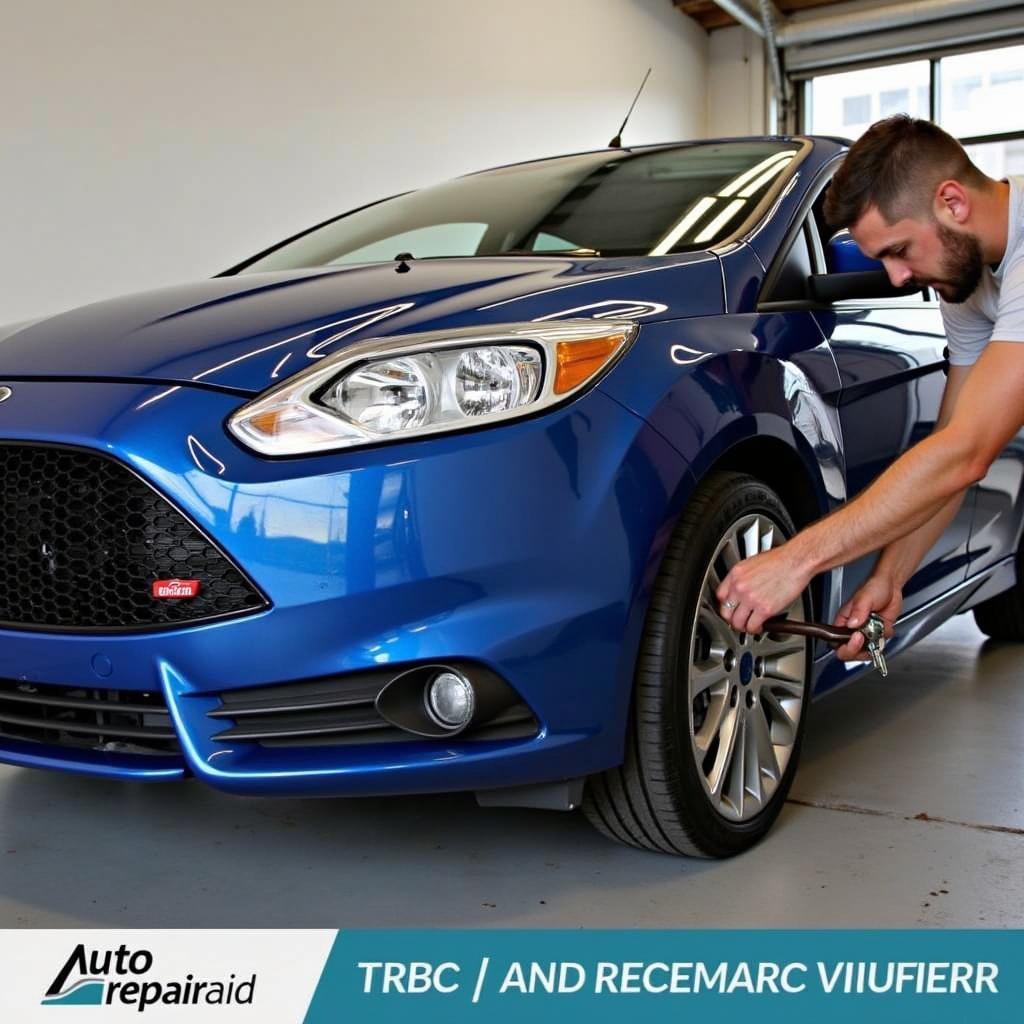 Serviço de reparo de para-choques Ford Focus