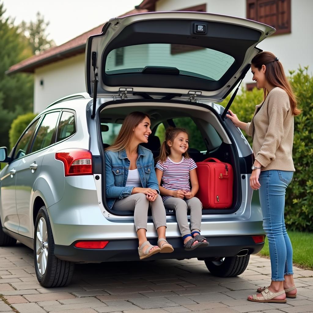 Ford Focus Turnier Familienurlaub