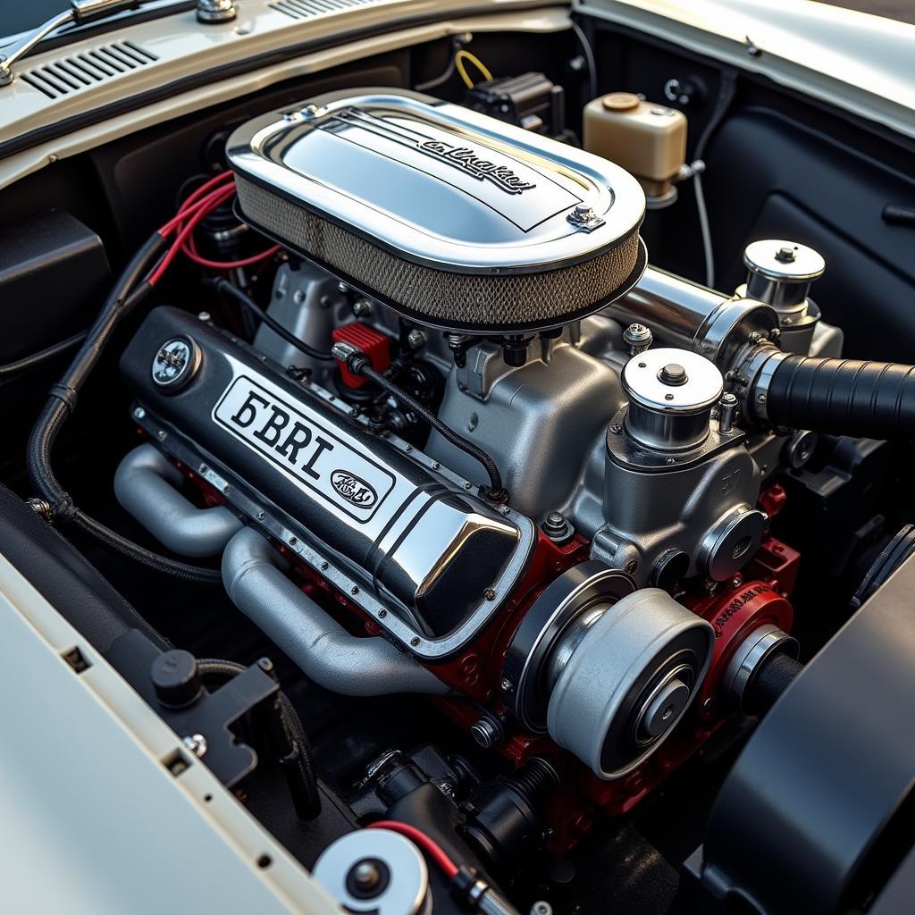 Ford GT 500 Cobra Motor