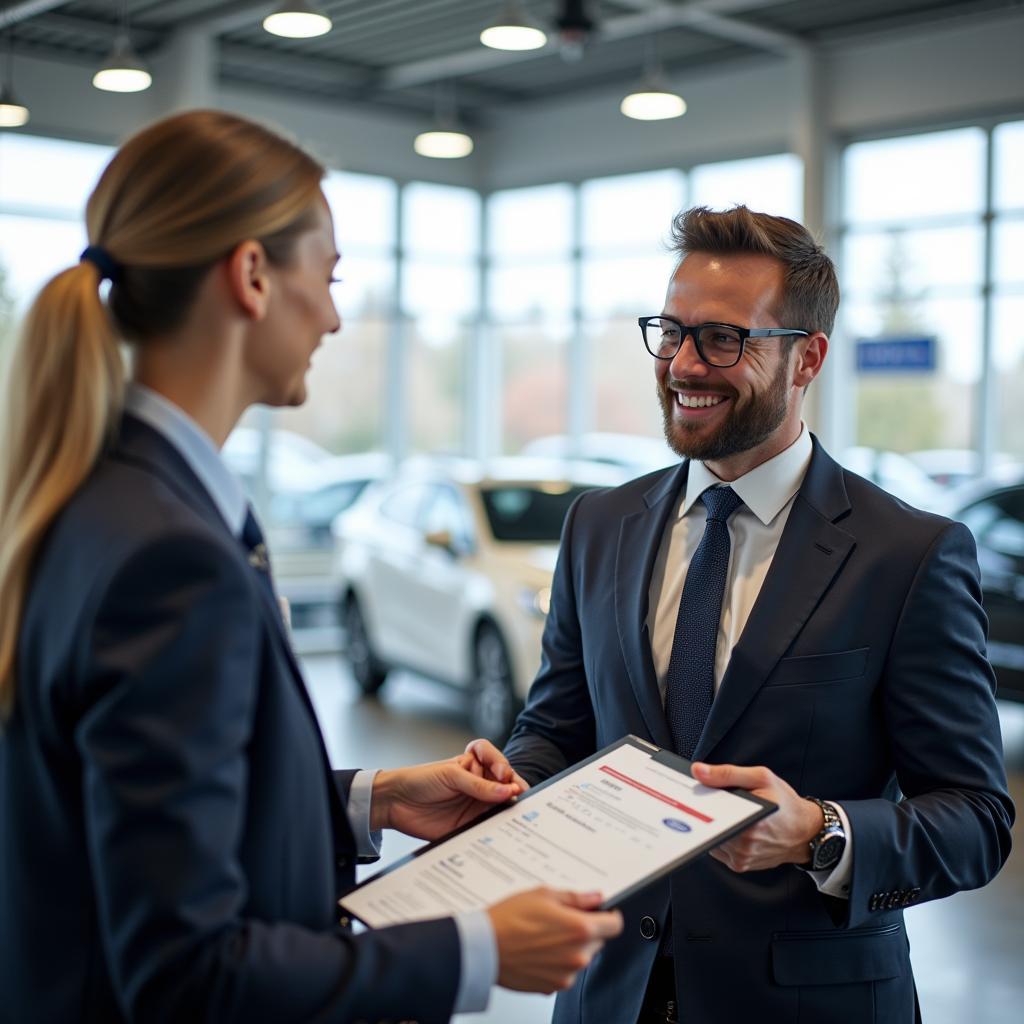 Beratung beim Ford Händler in Darmstadt