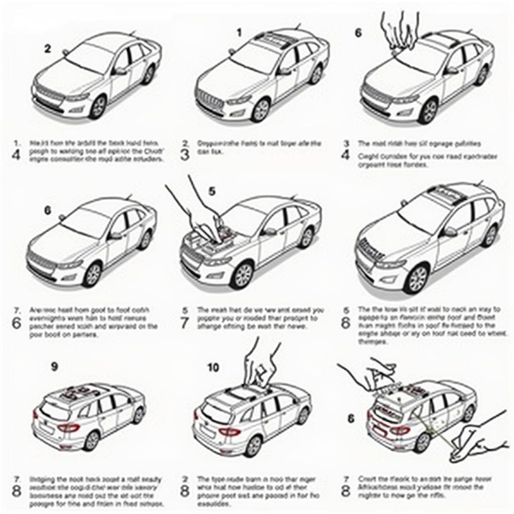 Montage eines Dachträgers am Ford Mondeo