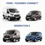 Ford Tourneo Connect Generationen im Vergleich