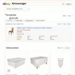 Gebrauchte Tischdecken auf Ebay Kleinanzeigen: günstig und nachhaltig.