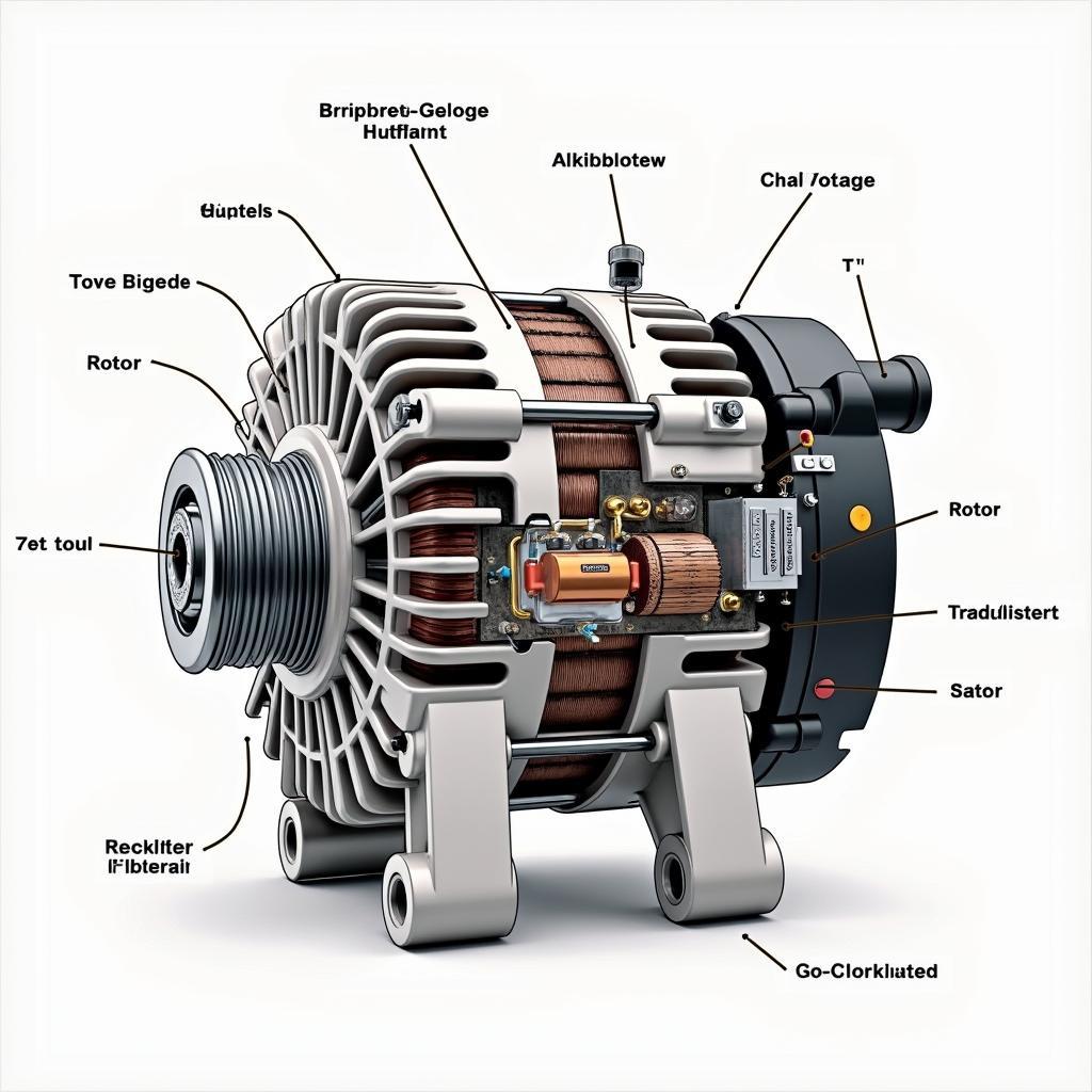 Aufbau eines 12V Generators