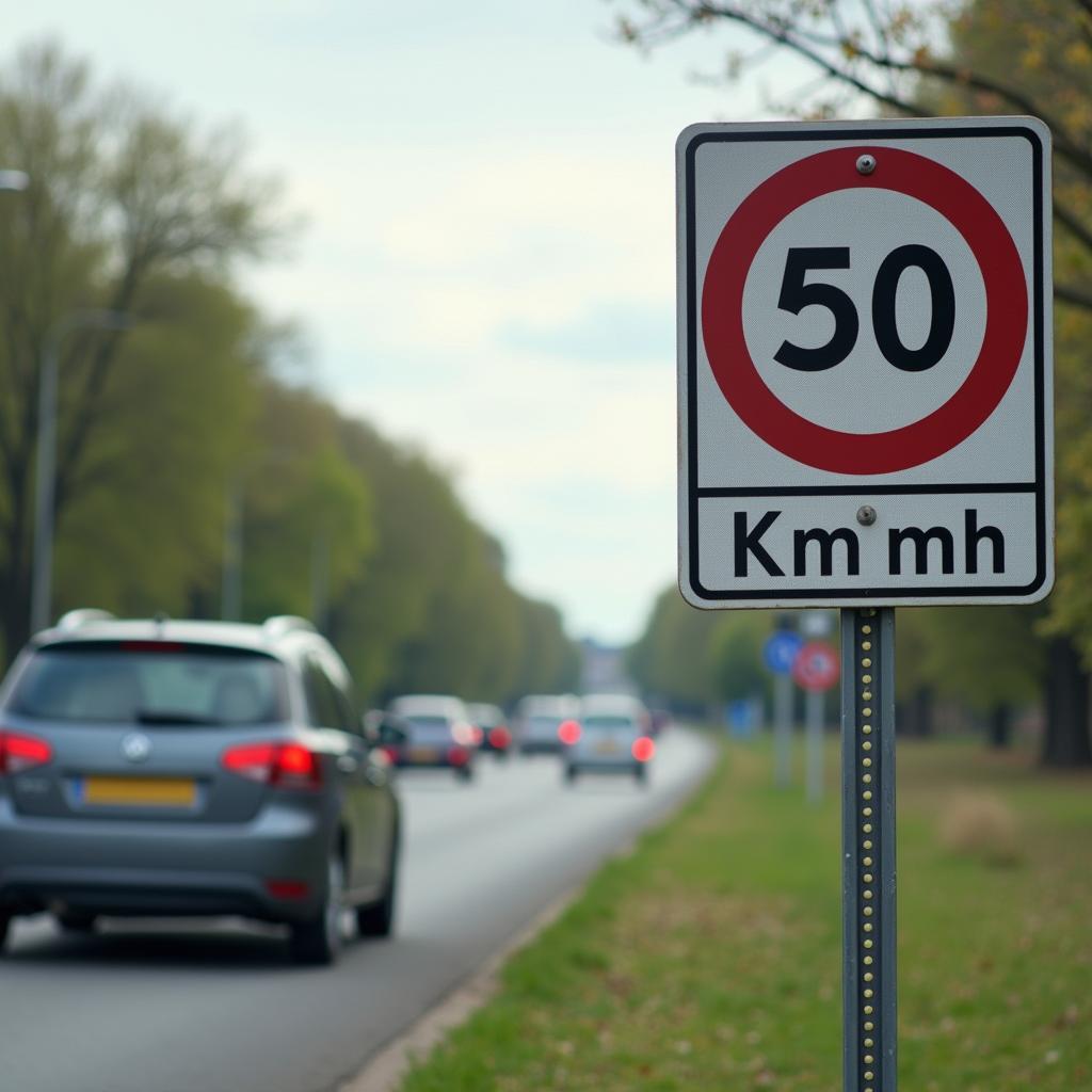 Geschwindigkeit innerorts - Sicherheit im Straßenverkehr beachten