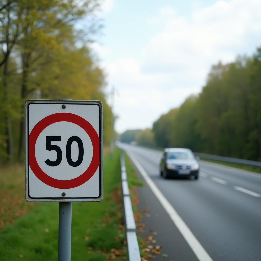 Geschwindigkeitsbegrenzung auf deutschen Bundesstraßen: Ein Überblick über die geltenden Regeln und Vorschriften.