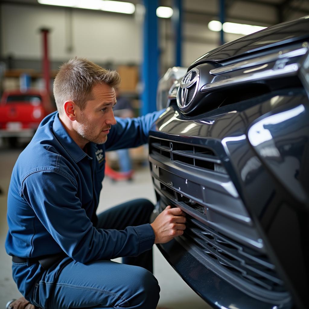 Glückauf Toyota in der Werkstatt