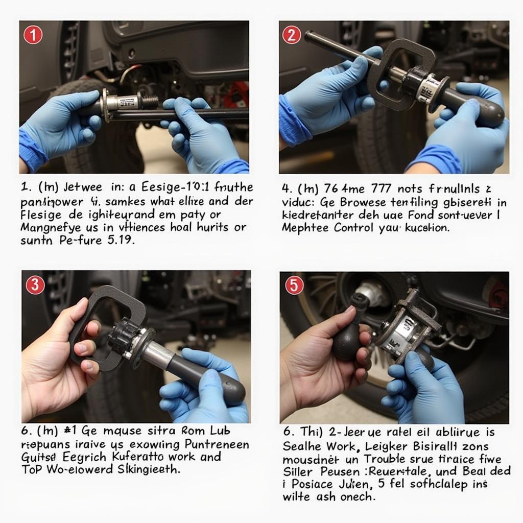 Reparatur der Golf 2 Vorderachse