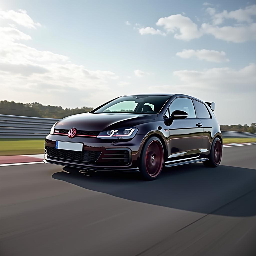 রেস ট্র্যাকে Golf 7 GTI APR টিউনিং