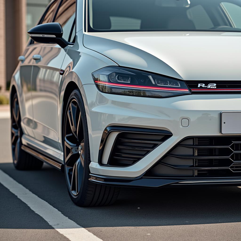 Golf R-Line 2023 Außenansicht: Sportliches Design und markante Merkmale