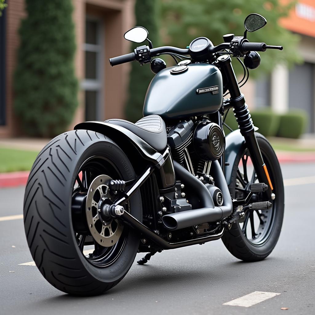 Harley Davidson Breakout im Profil