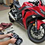 Wartung und Reparatur der Honda CBR SC57