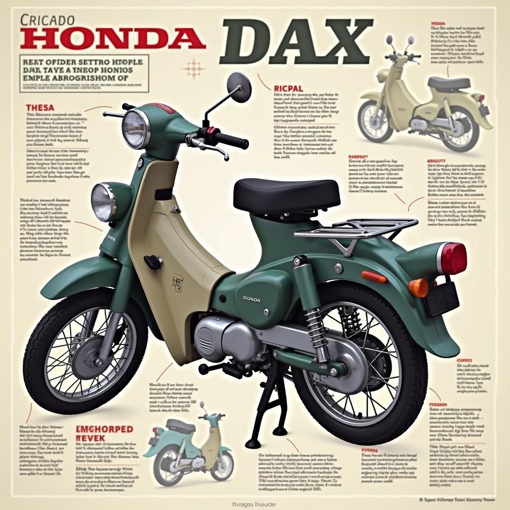 Honda Dax Neuauflage: Modernes Design trifft Retro-Charme