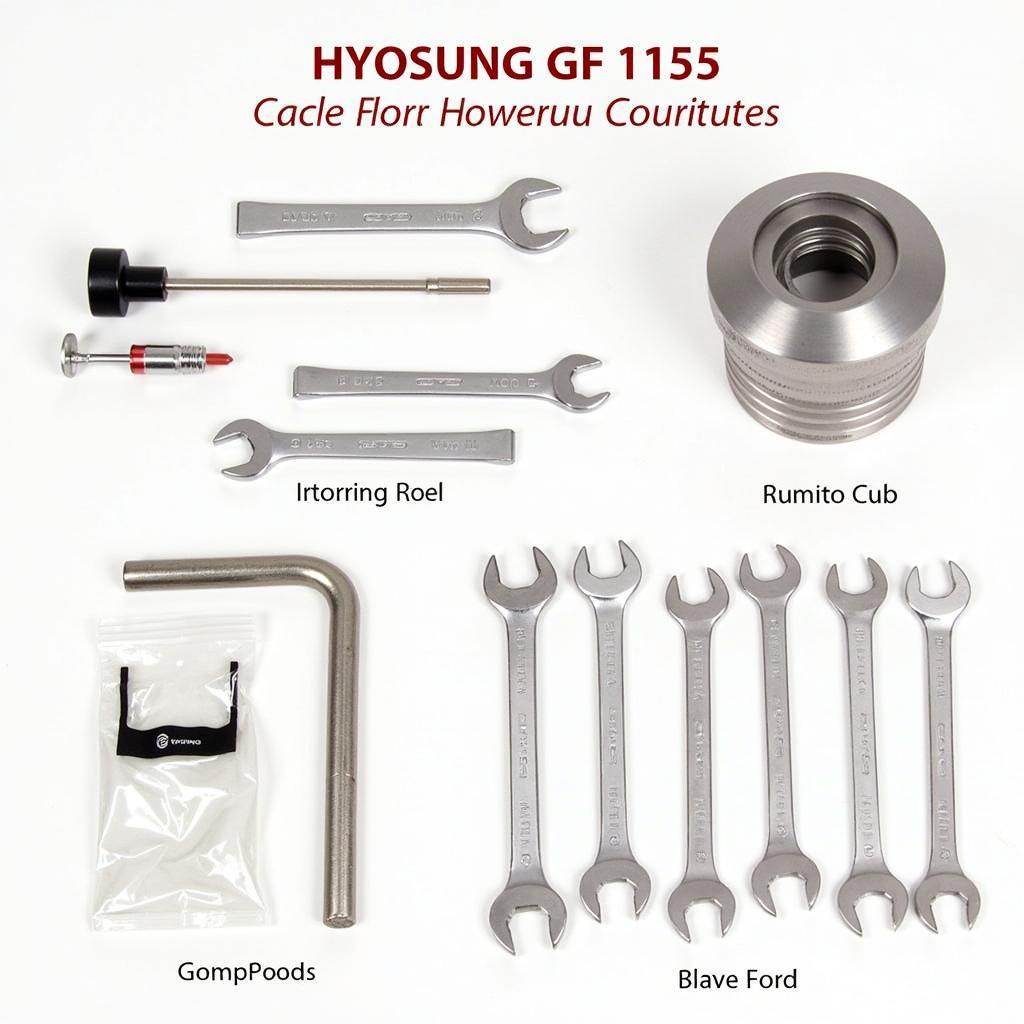 Hyosung GF 125 Werkzeug Wartung