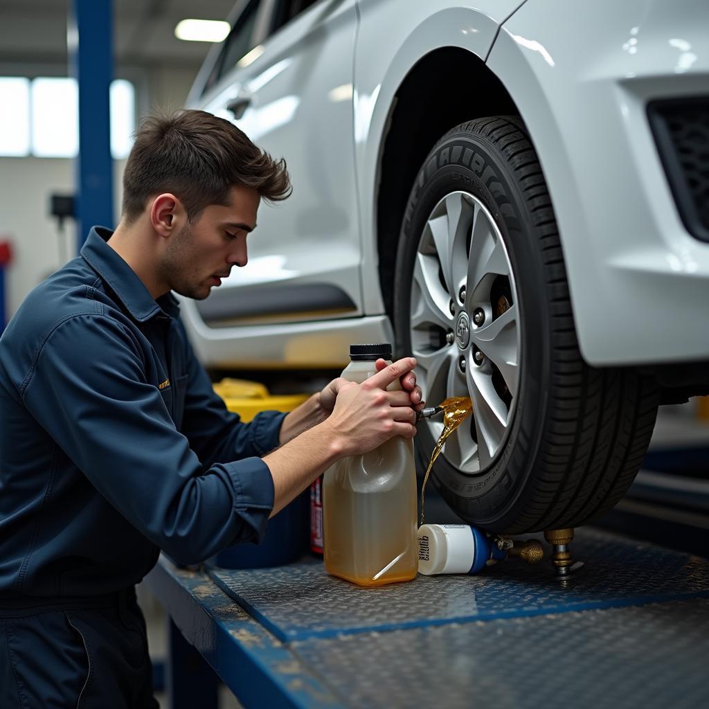 Hyundai i20 Ölwechsel Werkstatt