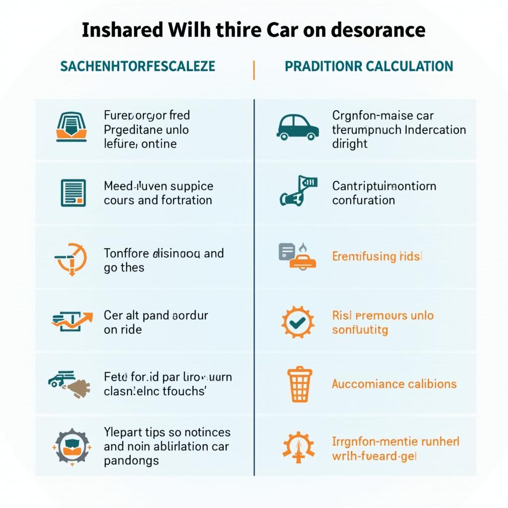 Vergleich Inshared und traditionelle Autoversicherung