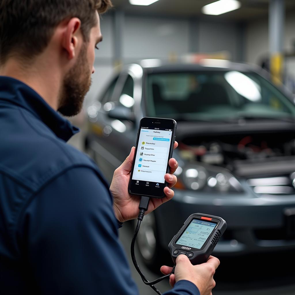 iPhone Hotspot in der Kfz-Werkstatt