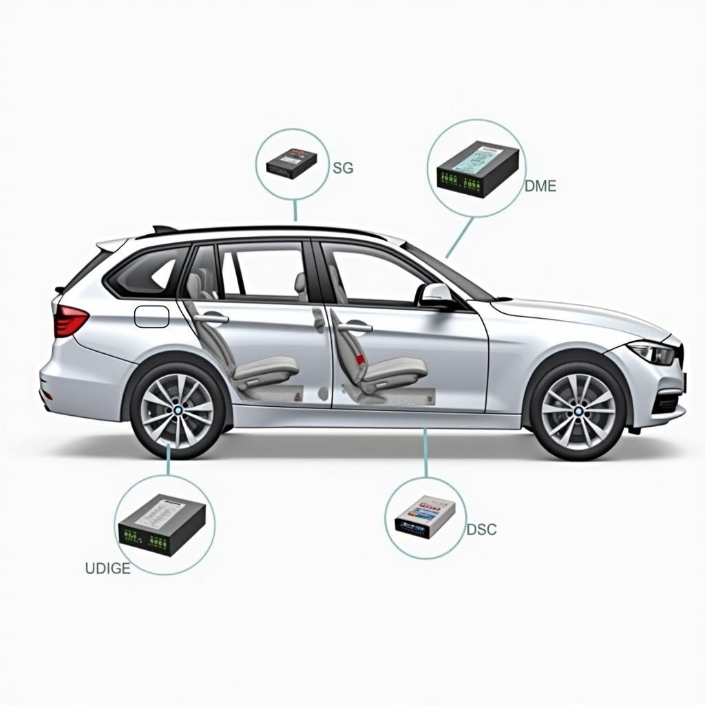 ISTA Abkürzungen für wichtige Steuergeräte im BMW