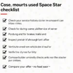 Kauftipps für einen Jahreswagen Mitsubishi Space Star