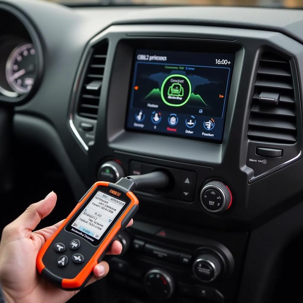 Jeep Compass Diagnose mit OBD2 Scanner