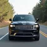 Jeep Grand Cherokee auf der Straße