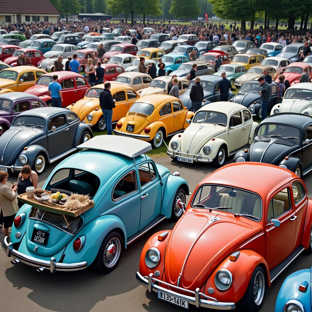 VW Käfer Treffen Szene in Hannover