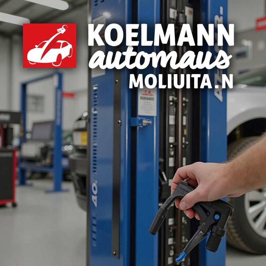 Moderne Werkstattausstattung im Koelmann Autohaus