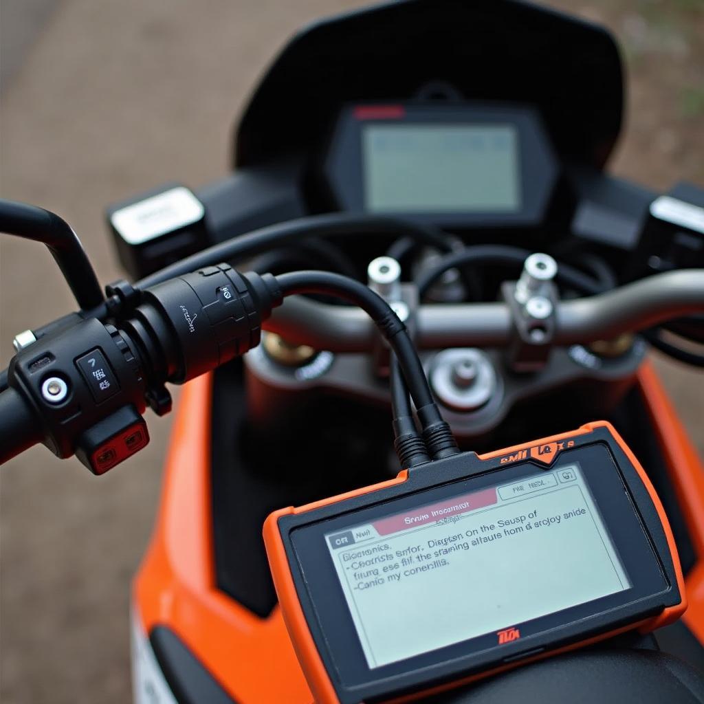 KTM 625 Diagnose Test