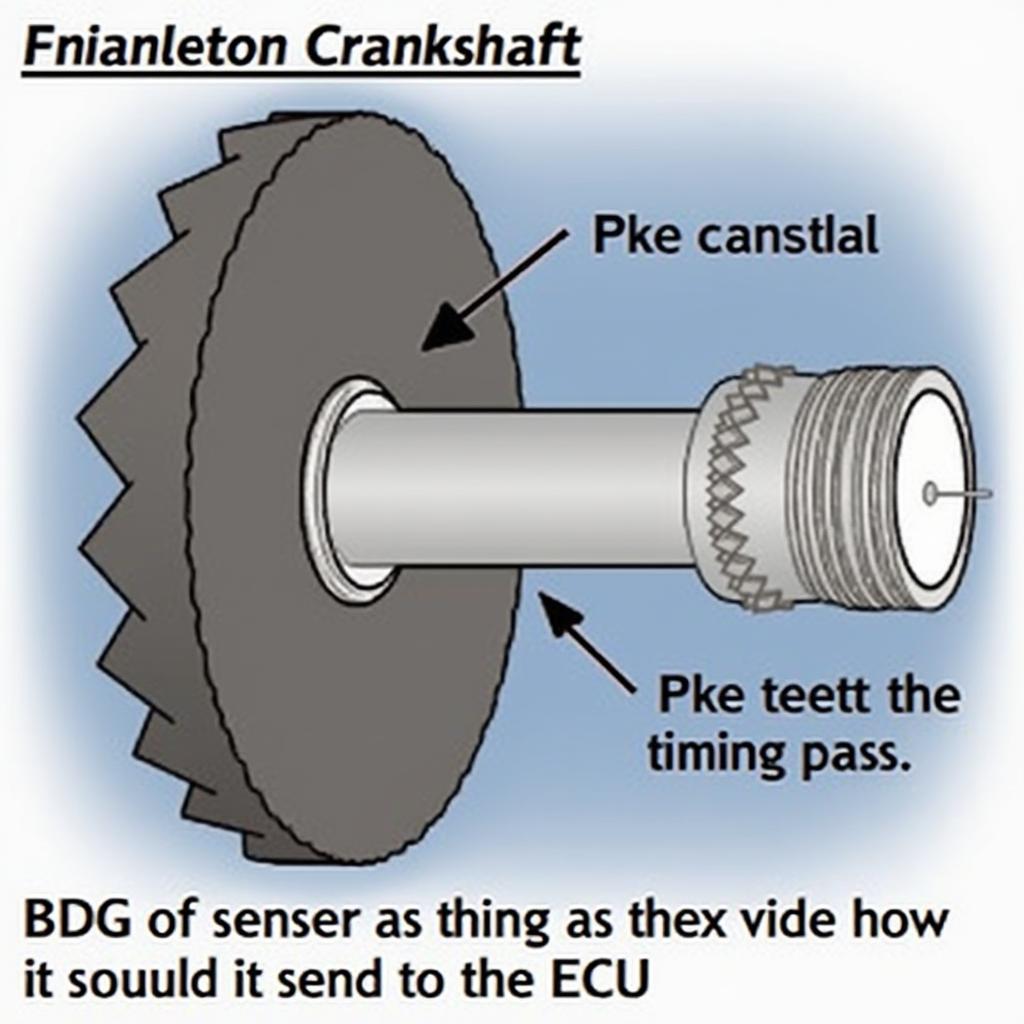 Funktion des Kurbelwellendrehzahlsensors G28