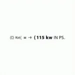 Umrechnung von Kilowatt in Pferdestärken