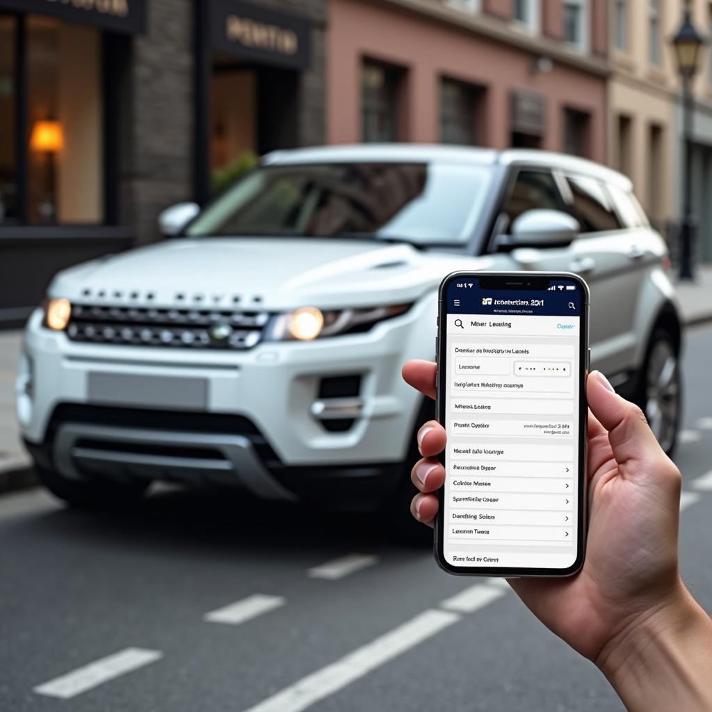 Land Rover Range Rover Evoque Leasing Optionen