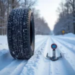 Laufenn Winterreifen Bremsweg im Schnee