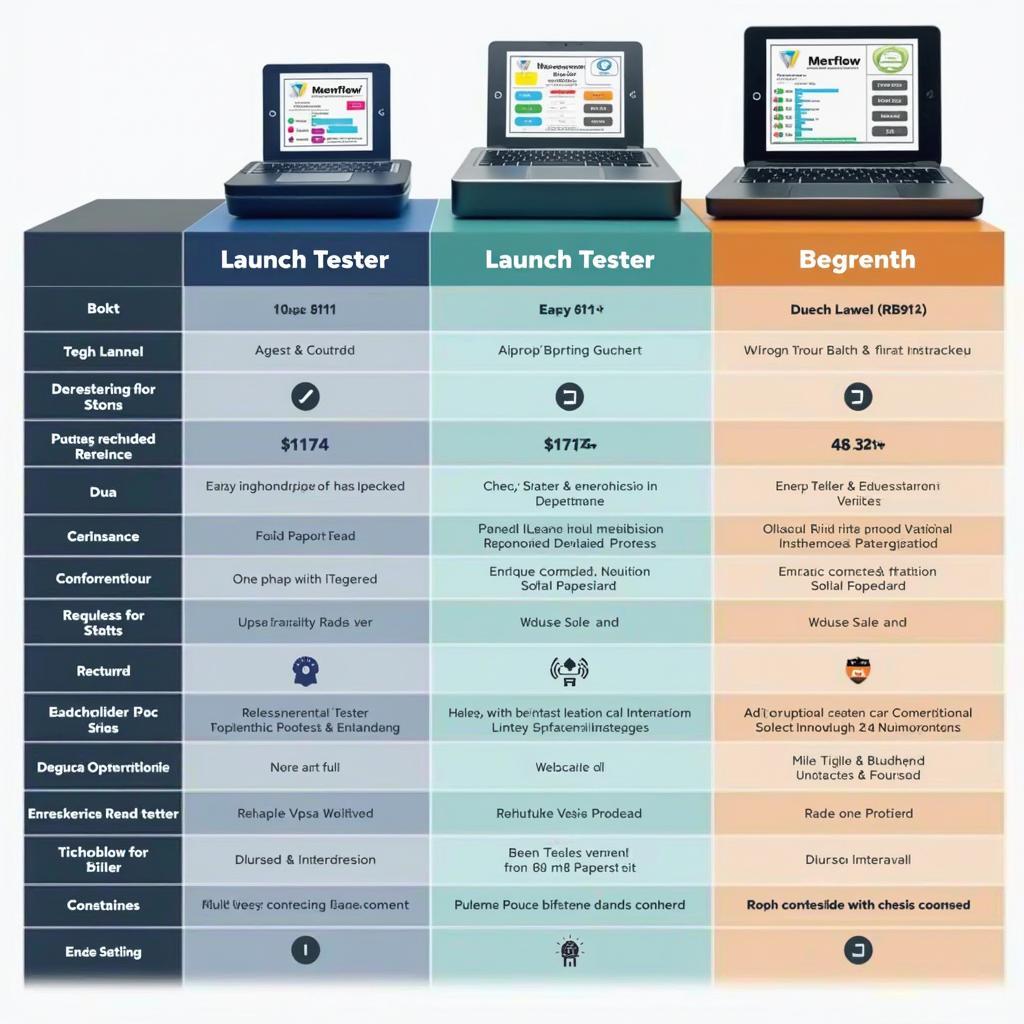 Launch Tester Modelle im Vergleich