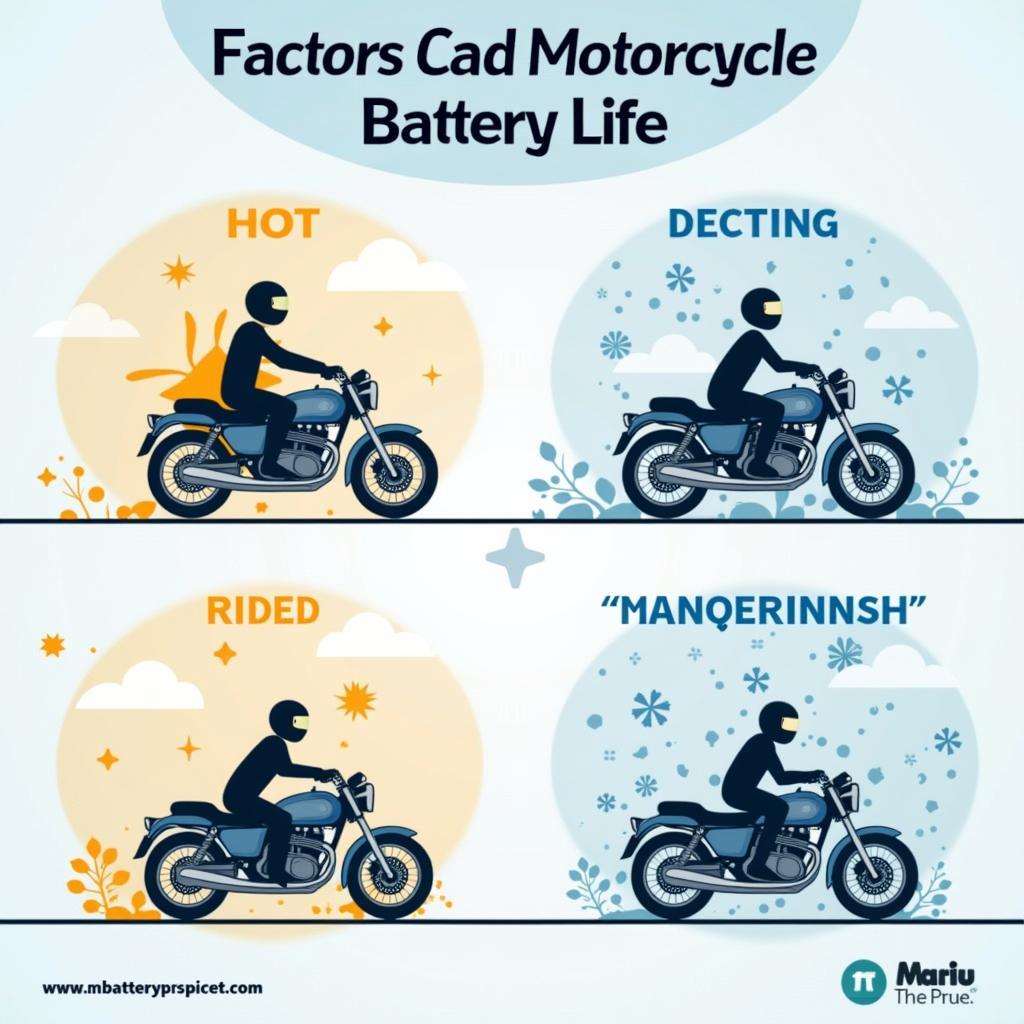 Faktoren die die Lebensdauer einer Motorradbatterie beeinflussen