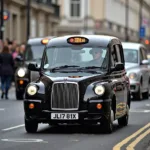 Londoner Black Cab - Taxis in England Rätsel