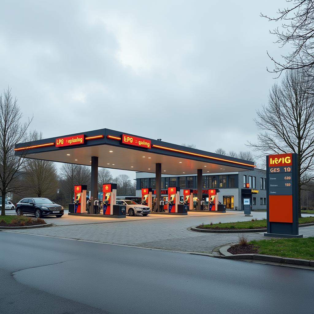 LPG Tankstelle in Deutschland