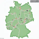 Verteilung der LPG Tankstellen in Deutschland