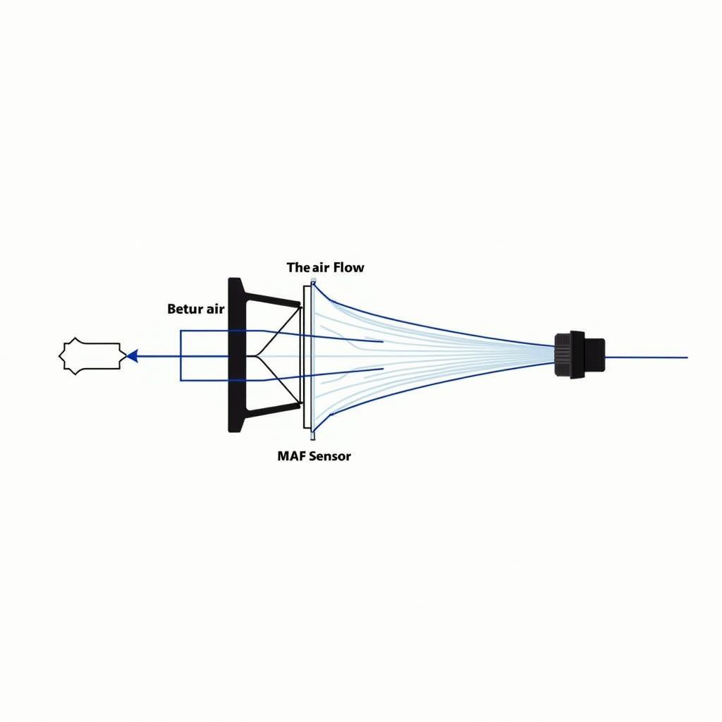 Schema Luftmassenmesser und ECU