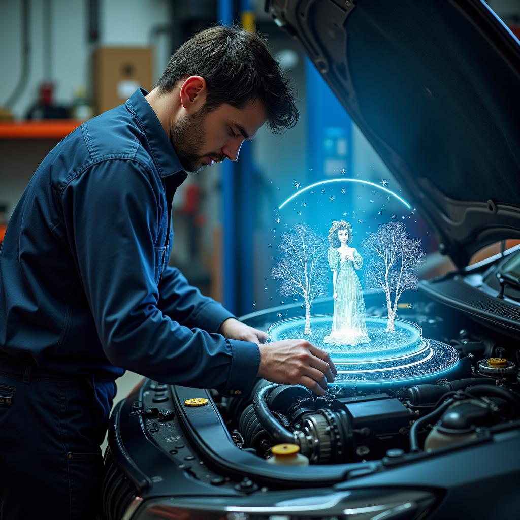 Märchen Generator in der Autoreparatur: Ein ungewöhnlicher Ansatz.