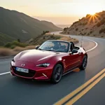 Fahrerlebnis im neuen Mazda MX5: Pure Fahrfreude und dynamisches Handling.