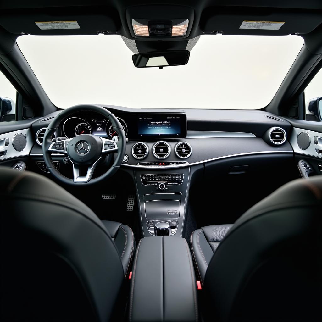 Mercedes B-Klasse 2014 Cockpit und Armaturen