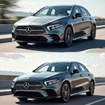 Mercedes-Benz A-Klasse W168 und W169 im Vergleich: Design und Größenunterschiede der ersten beiden Generationen.