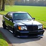 Mercedes Benz W124 mit sportlichem Bodykit